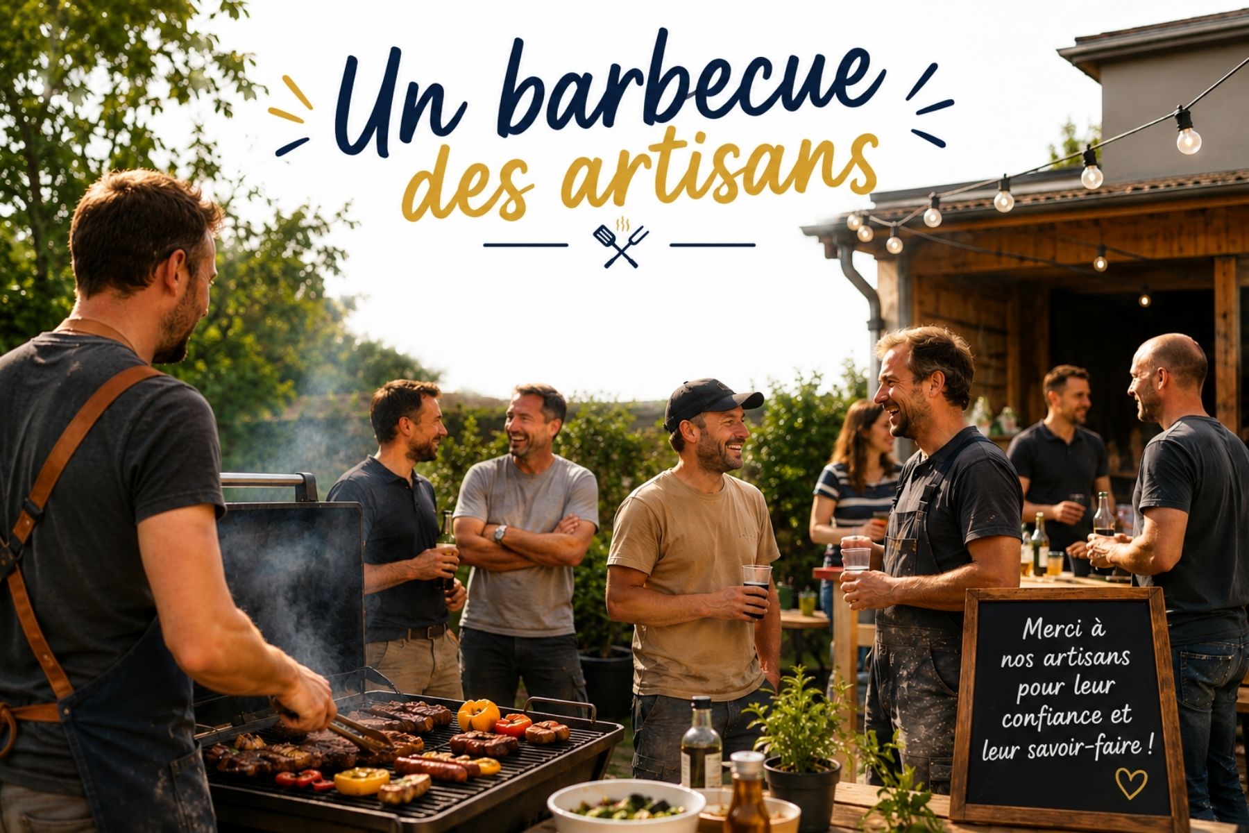 Retour sur notre traditionnel barbecue de chantier